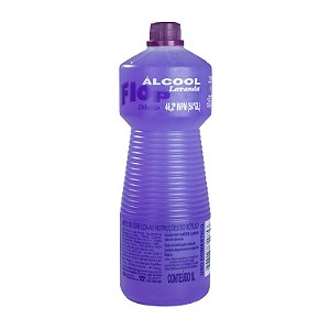 Álcool Etílico 46,2º INPM Lavanda 1L Flop's