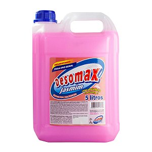 Desinfetante Perfumado Jasmin Ação Bactericida 5L Desomax