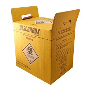 Coletor de Material Perfurocortante 20L Ecologic • Descarbox