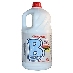 Cloro em Gel Bactericida 5L | Barbarex