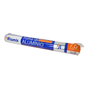 Folha de Alumínio 30cm com 7,5m • Alumix