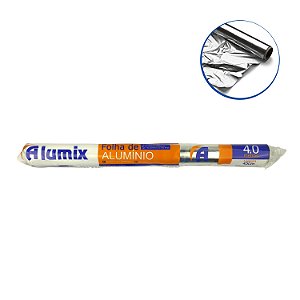 Folha de Alumínio 45cm com 4m Alumix