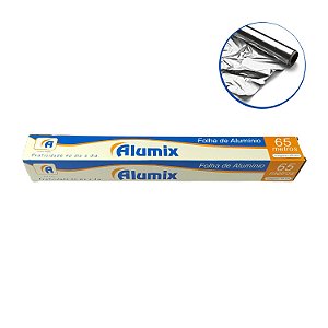 Folha de Alumínio 45cm com 65m Alumix