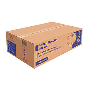 Papel Toalha Soft Bobina Auto Corte 34g/m² com 6 Rolos de 200m | Ipel