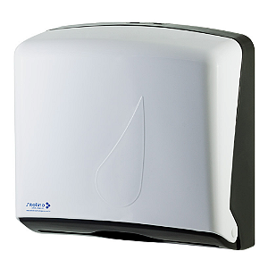 Dispenser Branco para Papel Toalha Interfolha • Dropy