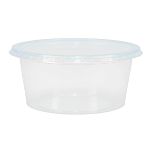 Kit Pote e Tampa PP 250ml Redondo com 24 Unidades | Rioplastic