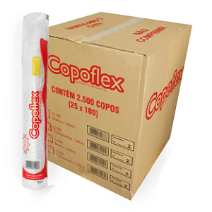 Copo Descartável 180ml PS Translucido | Copoflex
