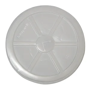 Tampa PS com Furo para Copos de 440ml e 550ml da Totalplast