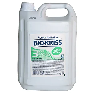 Água Sanitária Cloro Ativo 5L | Bio-Kriss