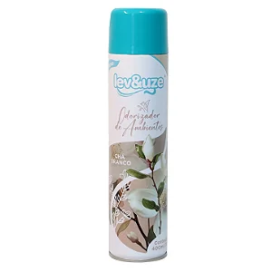 Odorizador de Ambientes Aerossol Chá Branco 400ml | Lev&Uze