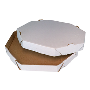 Caixa de Papelão Oitavada para Salgados 30cm com 25 Embalagens