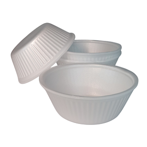 Cumbuca de EPS 300ml 13x4,9cm com 50 Unidades • Fibraform