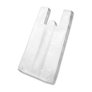 Sacola Plástica 25x35cm Ecológica Branca com 1000 Sacolas Centralplast Eco