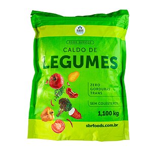 Caldo de Legumes com 1,100 kg SBR Foods