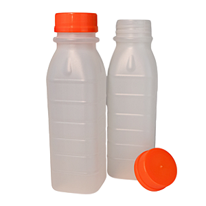 Garrafa Plástica 300ml para Sucos e Garapas com 10 Unidades