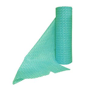 Pano Multiuso Verde 30cmx25m 35g/m² Rolo com 50 Panos SuperPro Bettanin