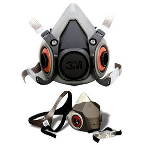 Respirador Série 6200 (semi-facial) - 3M - CA: 4115