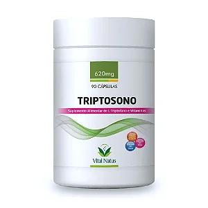 Triptosono com Vitaminas, Minerais e Coenzima - 620mg - 90 Cápsulas | Vital Natus