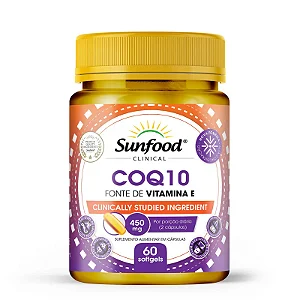 Coenzima Q10 + Vitamina E - 60 cápsulas | Sunfood