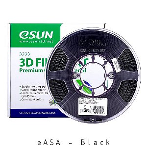 Filamento 3D eSun eASA Black - ASA