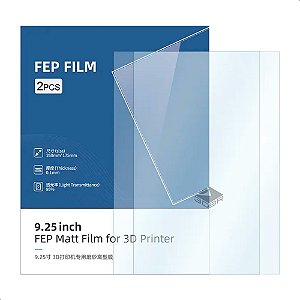 FEP Matt Film para Anycubic Photon M3 Plus - 9,25" - 2x