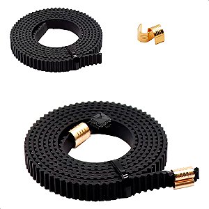 Kit Correia Dentada Gt2 6mm (3m) + 6 Grampos