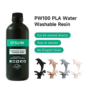 Resina 3D eSun PW100 PLA-Water Washable Resin 1kg