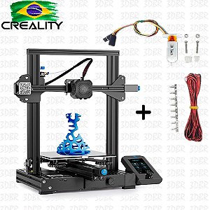 Kit Impressora Ender 3 V2 + Nivelamento Automático 3D Touch