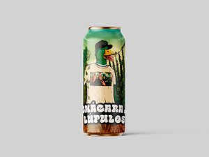 CERVEJA CHÁCARA DE LÚPULOS - DOUBLE JUICY IPA - LATA 473ml