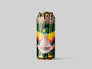 CERVEJA YELLOW HEAD IPA ABSTRAX GUAVA - LATA 473ml