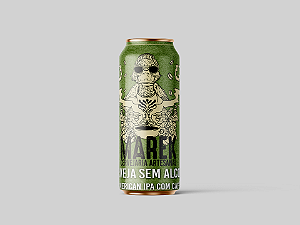 CERVEJA SEM ALCOOL COFFEE LABS SERIES - AMERICAN IPA - LATA 473ml