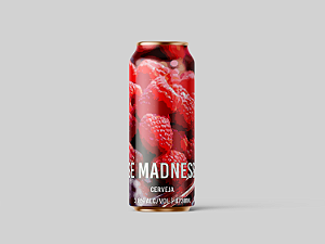 CERVEJA GOSE MADNESS #2 COCO E FRUTAS VERMELHAS - LATA 473ml