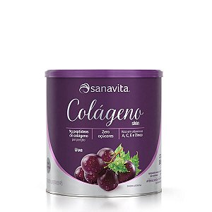 Colágeno Hidrolisado Skin Uva Sanavita 300g