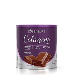 Colágeno Hidrolisado Skin Chocolate Sanavita 300g