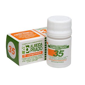 Complexo Homeopático Ignatia Almeida Prado Nº 35 Nervosismo - 60 Comprimidos