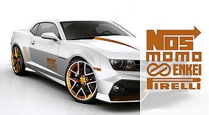 Adesivo Carro Tunning DTF UV Alta Resistência