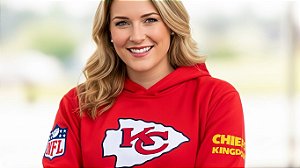 Casaco Moleton Bolso Canguru e Capuz