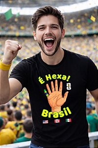 Camiseta HEXA Copa do Mundo 2026