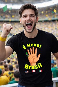 Camiseta HEXA Copa do Mundo 2026