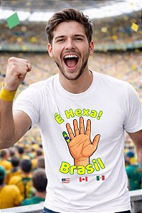 Camiseta HEXA Copa do Mundo 2026
