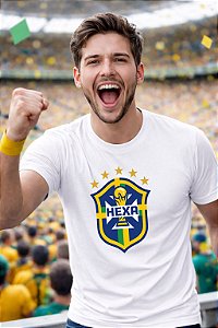 Camiseta HEXA Copa do Mundo 2026