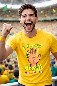 Camiseta HEXA Copa do Mundo 2026