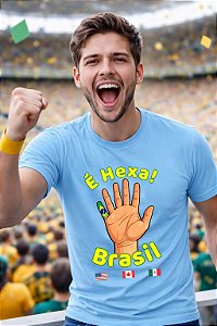 Camiseta HEXA Copa do Mundo 2026