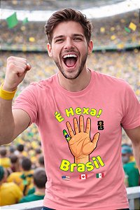 Camiseta HEXA Copa do Mundo 2026