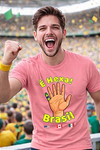 Camiseta HEXA Copa do Mundo 2026