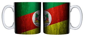 Caneca Cerâmica Personalizada Bandeira Rio Grande do Sul