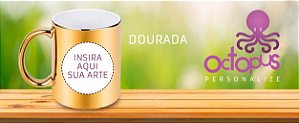Canecas Espelhadas em Cerâmica - Personalize