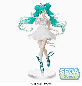 Vocaloid Hatsune Miku (15th Anniversary KEI Ver.) Super Premium Figure