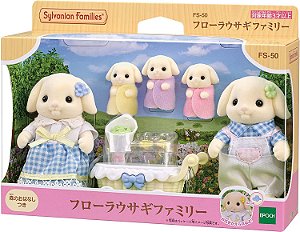 Sylvanian Families FS-50 Flora Rabbit Family Doll Coelhos