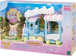 Sylvanian Families Yuenchi Attraction Fluffy Clouds Parade Train Set